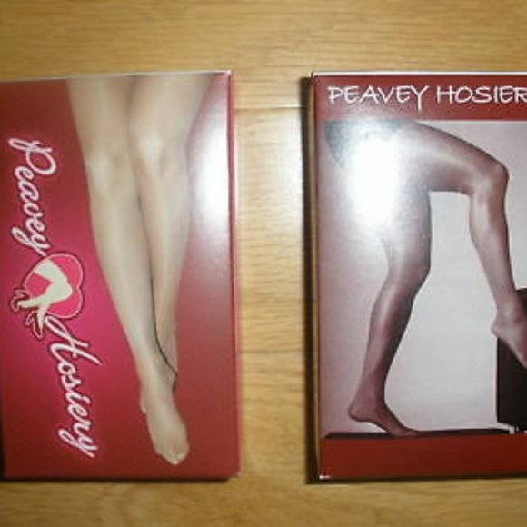 New Bundle Of 4 Hooters Girl Uniform Footed Pantyhose Champagne Size Q - Picture 2 of 6